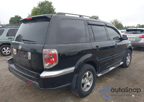 2007 Honda Pilot Ex-L from USA, damaged, VIN 5FNYF28707B011736